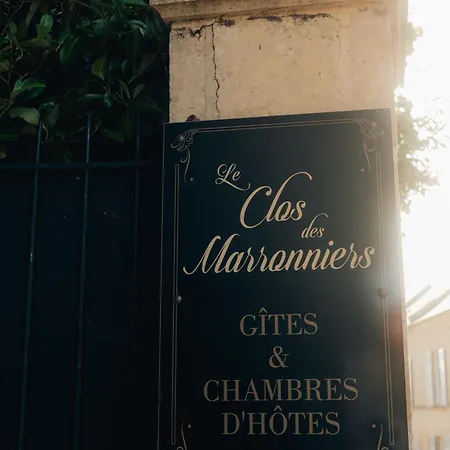 Bed & Breakfast D'hotes Le Clos Des Marronniers 3*
